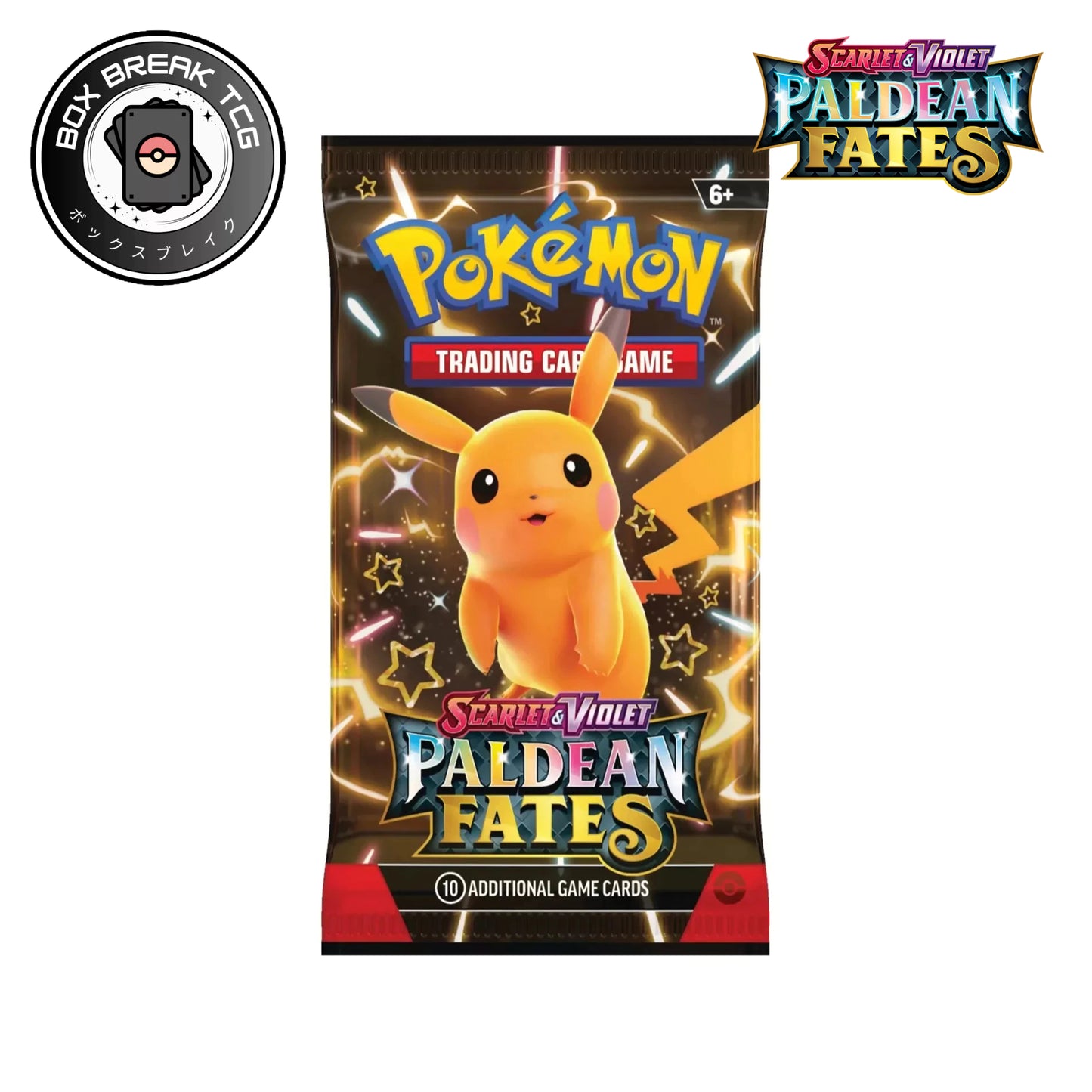 09. Pokemon Scarlet & Violet Paldean Fates SV4.5 Booster Pack