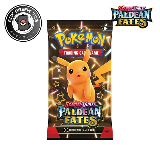 09. Pokemon Scarlet & Violet Paldean Fates SV4.5 Booster Pack